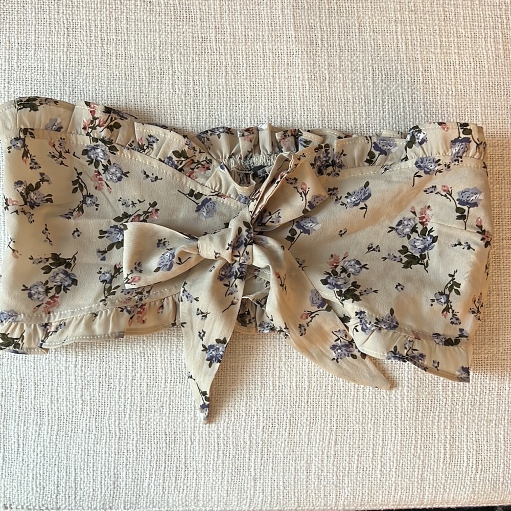 NASTY GAL Bandeau & Split Trouser Beach Co-Ord - Picture 3 of 5